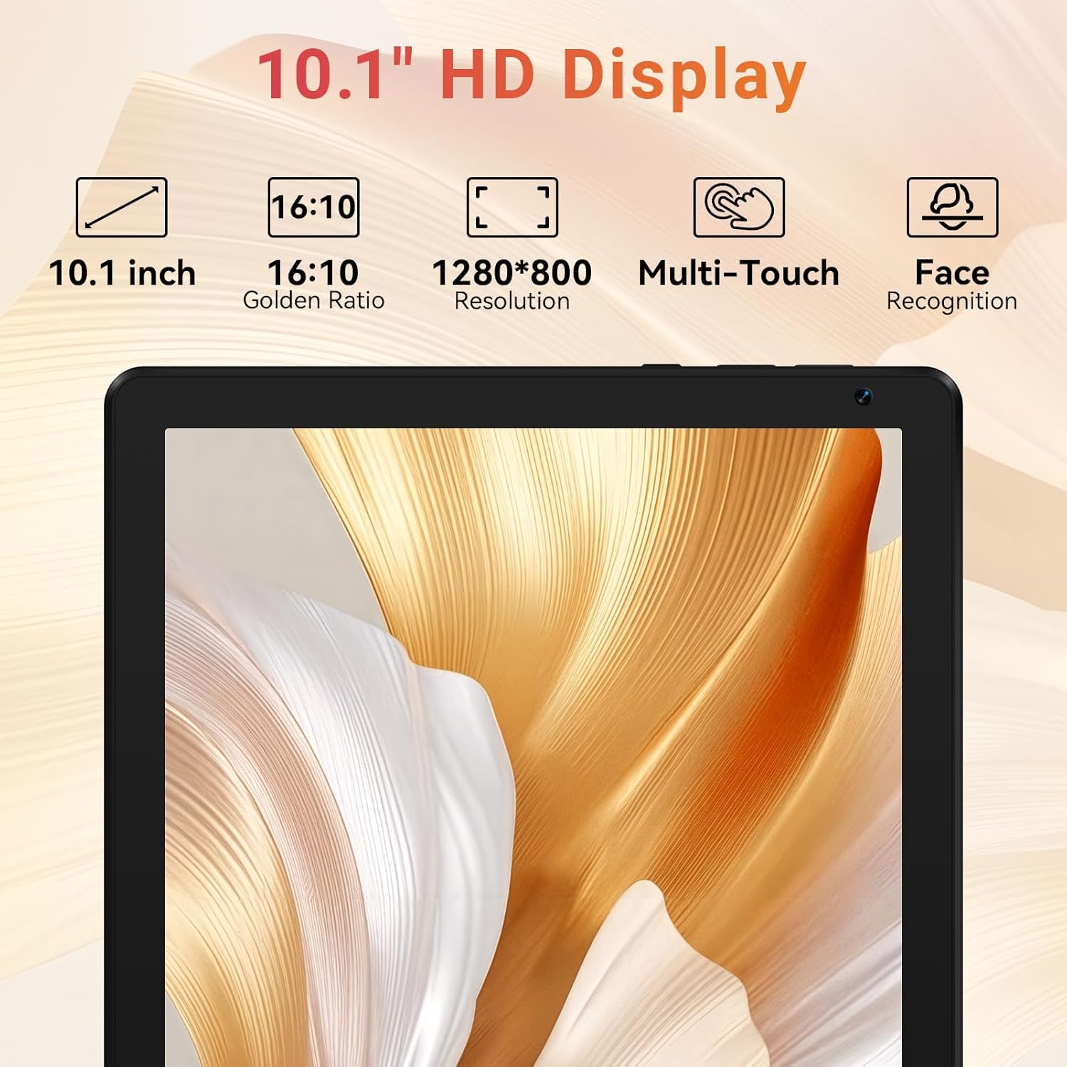 URAO Tablet,10.1" Android Tablet with Octa-core Processor 30GB RAM 128GB ROM HD IPS Touchscreen 8H Battery, Wi-Fi 6, BT 5.4, Dual Camera, Android 16 Tablets 2026 - Image 5