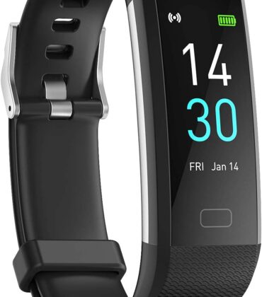 Fitness Tracker with Step/Distance/Calories Counter, Activity Tracker with Heart Rate Monitor, Slim Style Watch IP68 Waterproof, Sleep Monitor Tracker, Pedometer Watch for Women Men