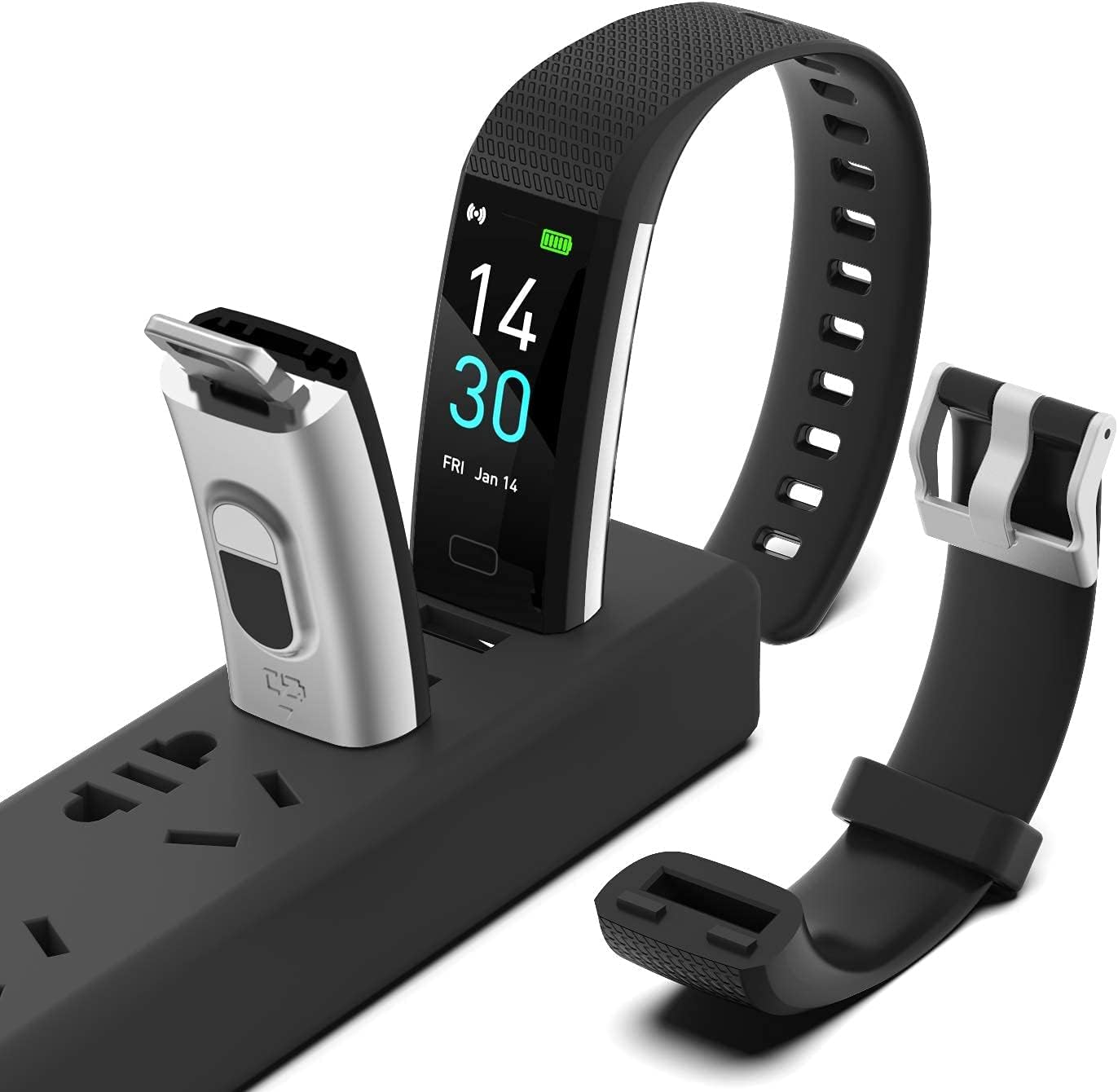 Fitness Tracker with Step/Distance/Calories Counter, Activity Tracker with Heart Rate Monitor, Slim Style Watch IP68 Waterproof, Sleep Monitor Tracker, Pedometer Watch for Women Men - Image 7